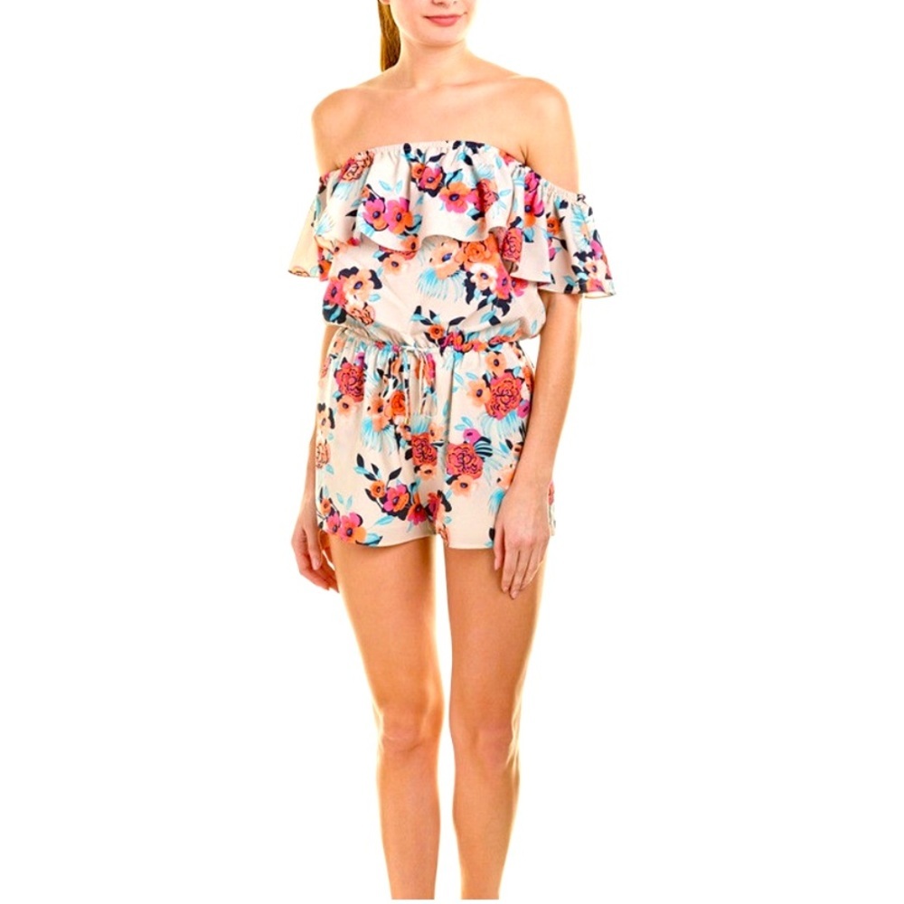 🌸 NWT Yumi Kim Peonies Bloom Floral Romper